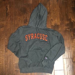 Syracuse University Grey Champion Hoodie (Unisex)
